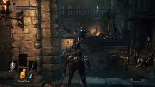Dark Souls 3 - Winged Knight instakill (High Wall of Lothric)