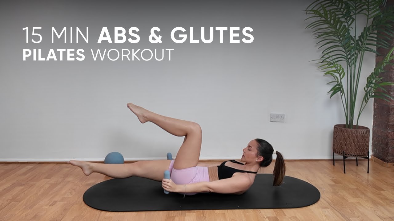 15 Min Pilates Sculpt | Abs & Glutes (Optional Weights)