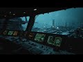 Spaceship Rainstorm Ambience – Relaxing Thunder & Rain Sounds in Alien Jungle for Deep Sleep