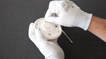 Smoke detectors cleaning procedure