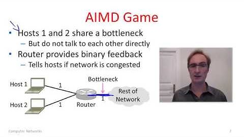 Computer Networks 7 3  Additive Increase Multiplicative Decrease   YouTube 360p