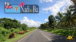 Fiji Road Trip  Driving from Nadi to Ba on the Island of Viti Levu, Fiji | Part 1/6