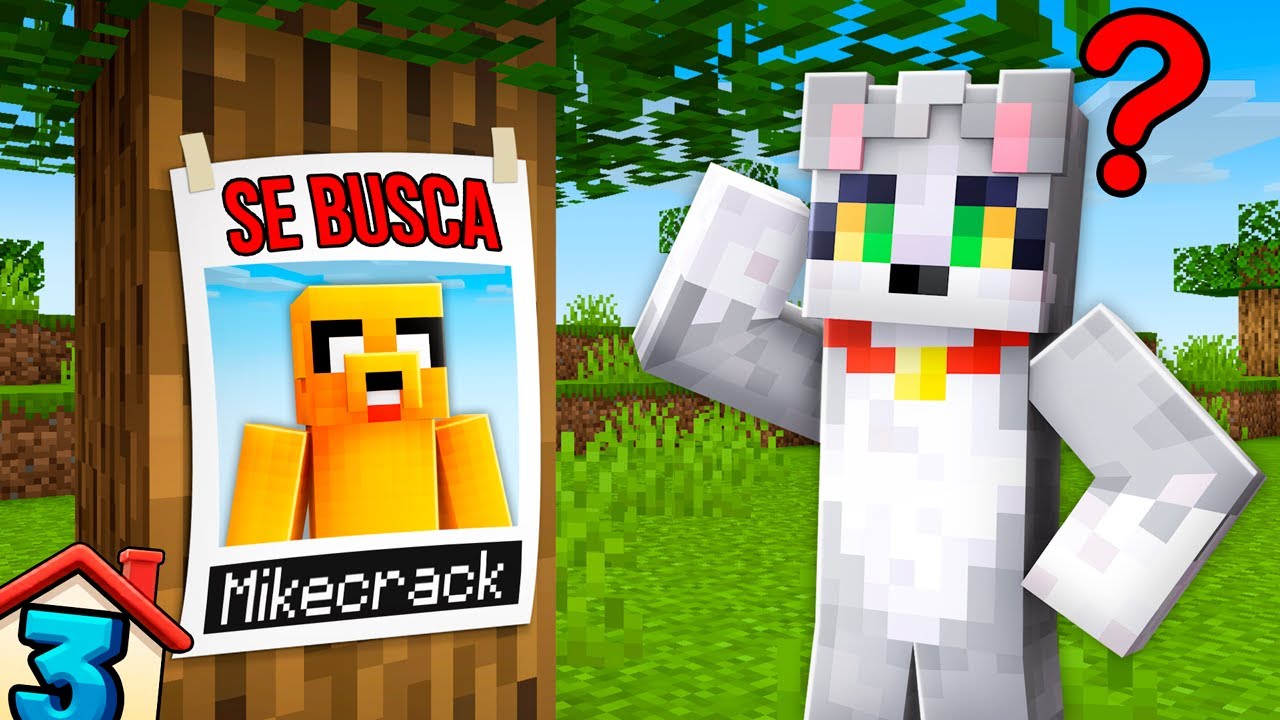 ¡SE BUSCA  a MIKECRACK! 👮💰 MIS VECINOS PUSIERON PRECIO a mi CABEZA 😱 LOS VECINOS #3 (MIKECRACK)