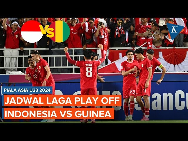 Tiket Terakhir Timnas Indonesia Menuju Olimpiade 2024, Kapan Playoff Indonesia vs Guinea U23? class=