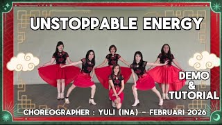 Download Lagu [DEMO \u0026 TUTORIAL]Unstoppable Energy - Pitbull and J Lopez (2025 Music)/Line Dance/Sanggar Yanti/Yuli MP3
