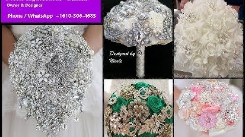 DIY Brooch Bouquet  Kits l Easy Wedding Crafts Projects