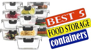 The 5 Best food storage containers|Super 5 Reviews | Easy To Decide |