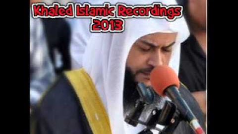 تلاوه تقشعر لها الابدان للشيخ حاتم فريد ليله 5 رمضان 1434-2013