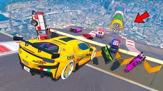 MEGA RAMPA 440.000% IMPOSIBLE! HAY AGUJEROS!! - GTA V ONLINE