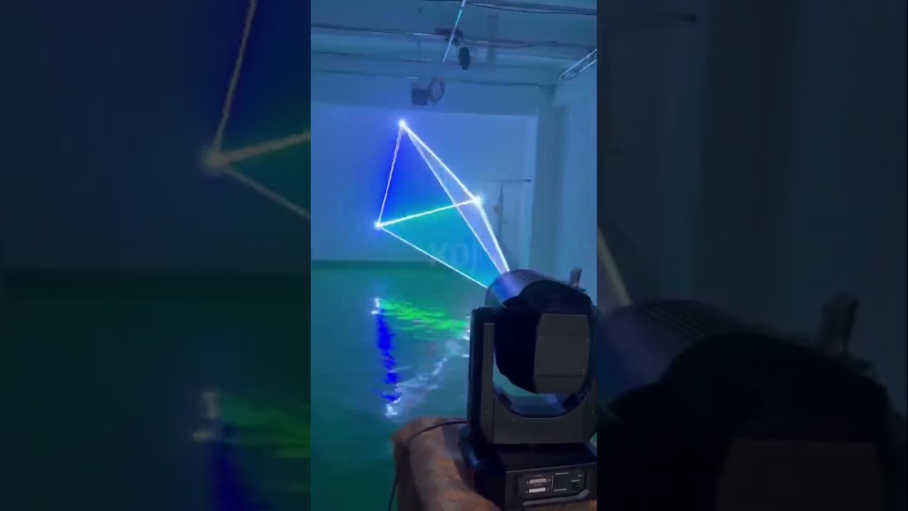 KDJ 15W moving head laser light