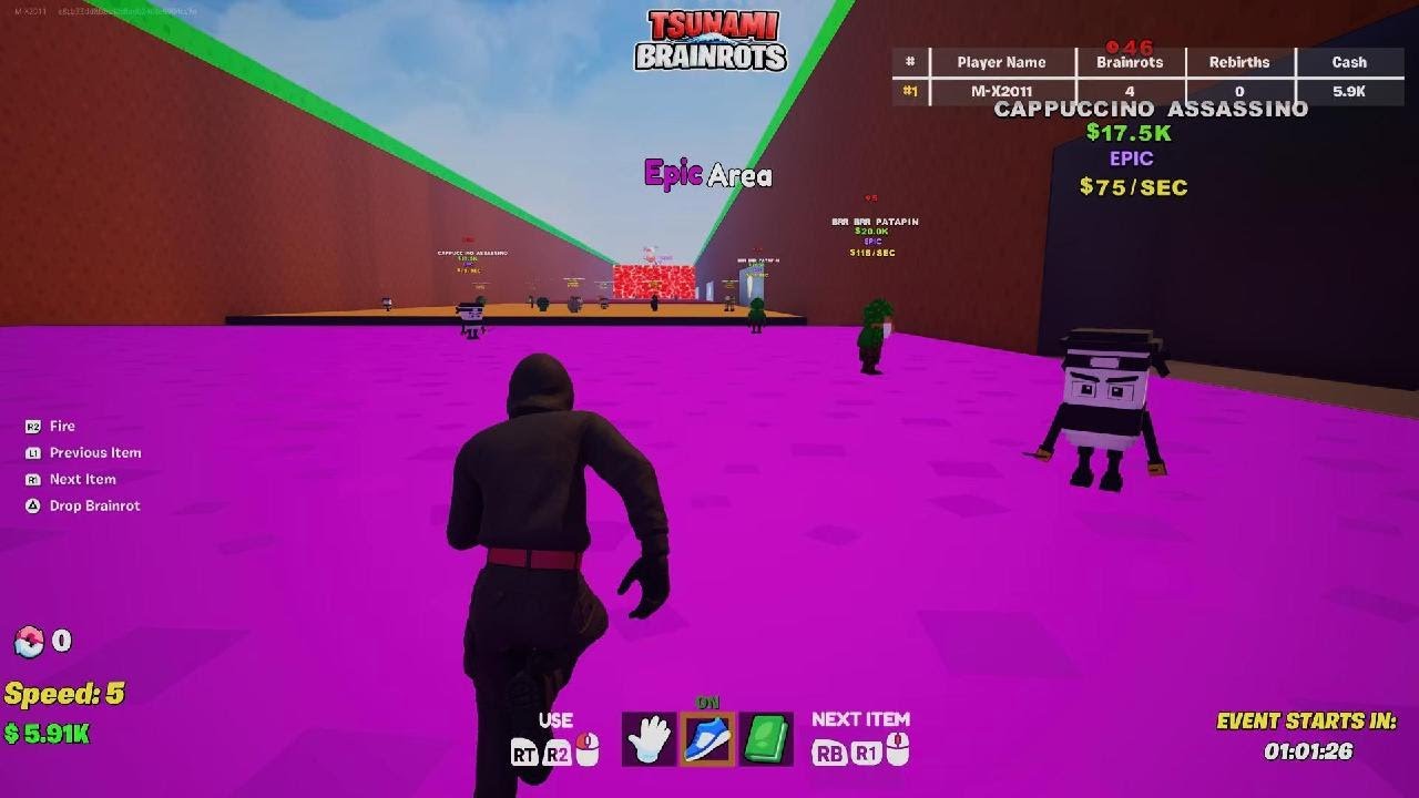 I play tsunami brain rots (Fortnite)🔥🔥