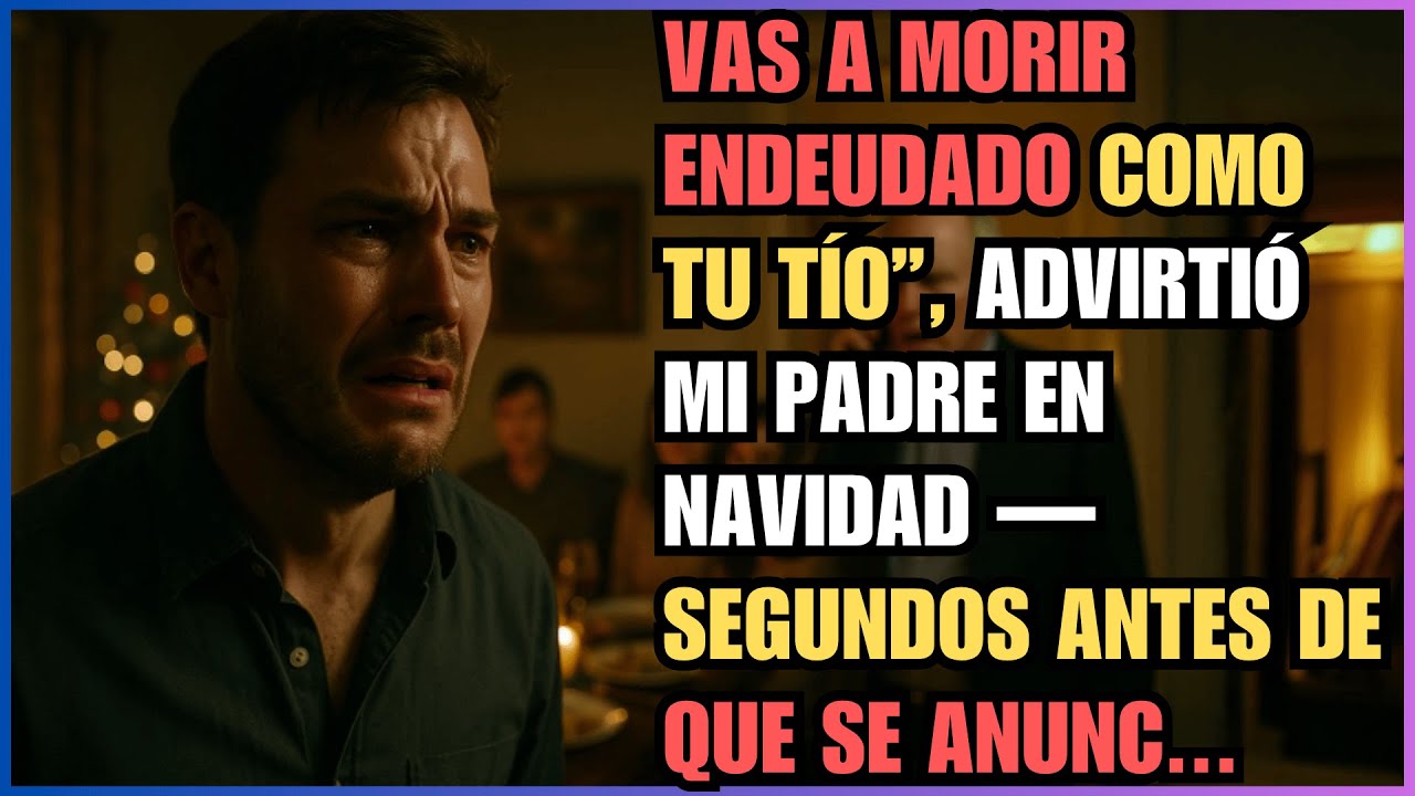 Vas a morir endeudado como tu tío”, advirtió mi padre en Navidad — segundos antes de que se anunc...