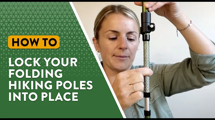 How to Lock Z-Style Folding Trekking Poles