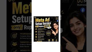 Meta Ad Account Setup Service / Facebook Ad Service Setup