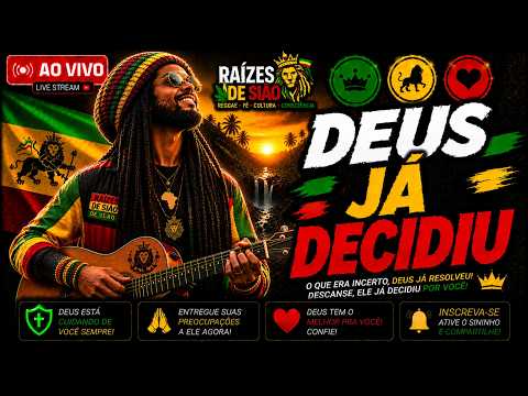 🔴 AO VIVO | O Céu Já Decidiu o Que Parecia Impossível Para Você | Reggae Gospel 2026