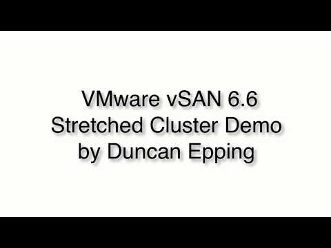 vSAN 6.6 - Stretched Clustering