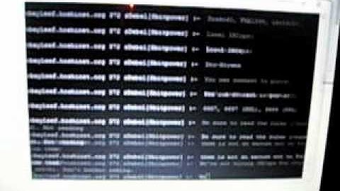 IRC using ATMEGA128 and ENC28J60