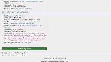 Real Estate Checklist for List Side Pending for CBHPW Using NetChecklist.com