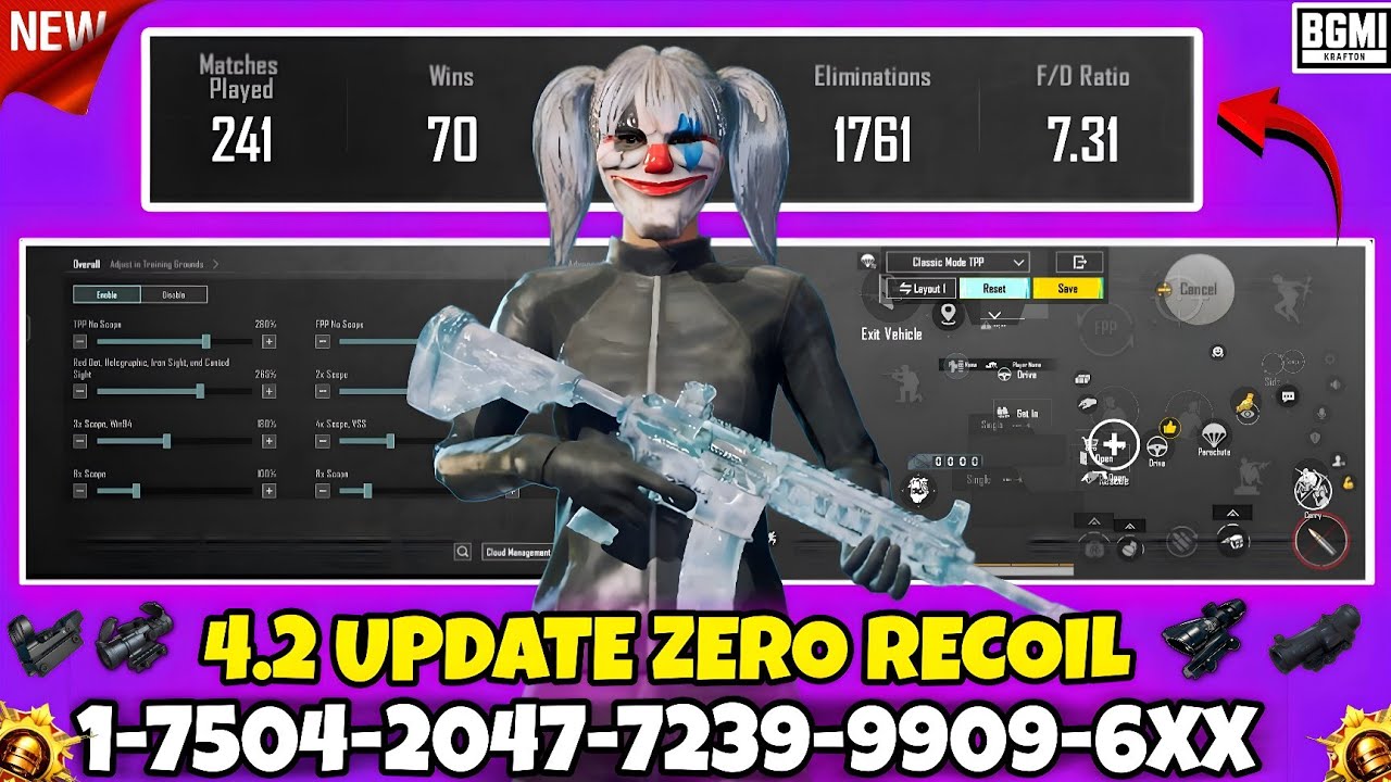 🔥Bgmi sensitivity settings 2026 🥵 | Bgmi best sensitivity settings 😱| Zero recoil sensitivity bgmi