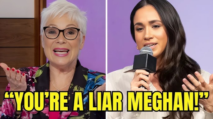 Denise Welch Kicks Meghan Markle Off Loose Women After Fiery Clash - YouTube