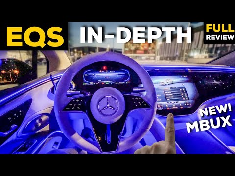 2022 MERCEDES EQS NEW MBUX Infotainment EVERYTHING You NEED To KNOW! Full In-Depth Review