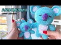 Amigurumi bt21 koya koala anahtarlk yapl