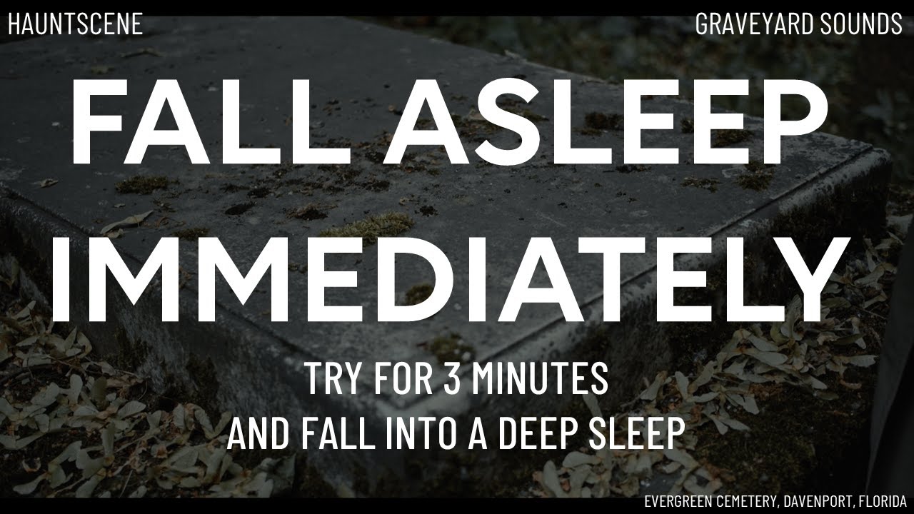 Want to Fall Asleep Fast? Try This "GRAVEYARD" Method for JUST 3 Minutes!