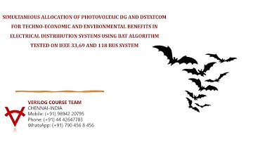 SIMULTANEOUS ALLOCATION OF PHOTOVOLTAIC DG AND DSTATCOM FOR TECHNO-ECONOMIC & ENVIRONMENTAL BENEFITS
