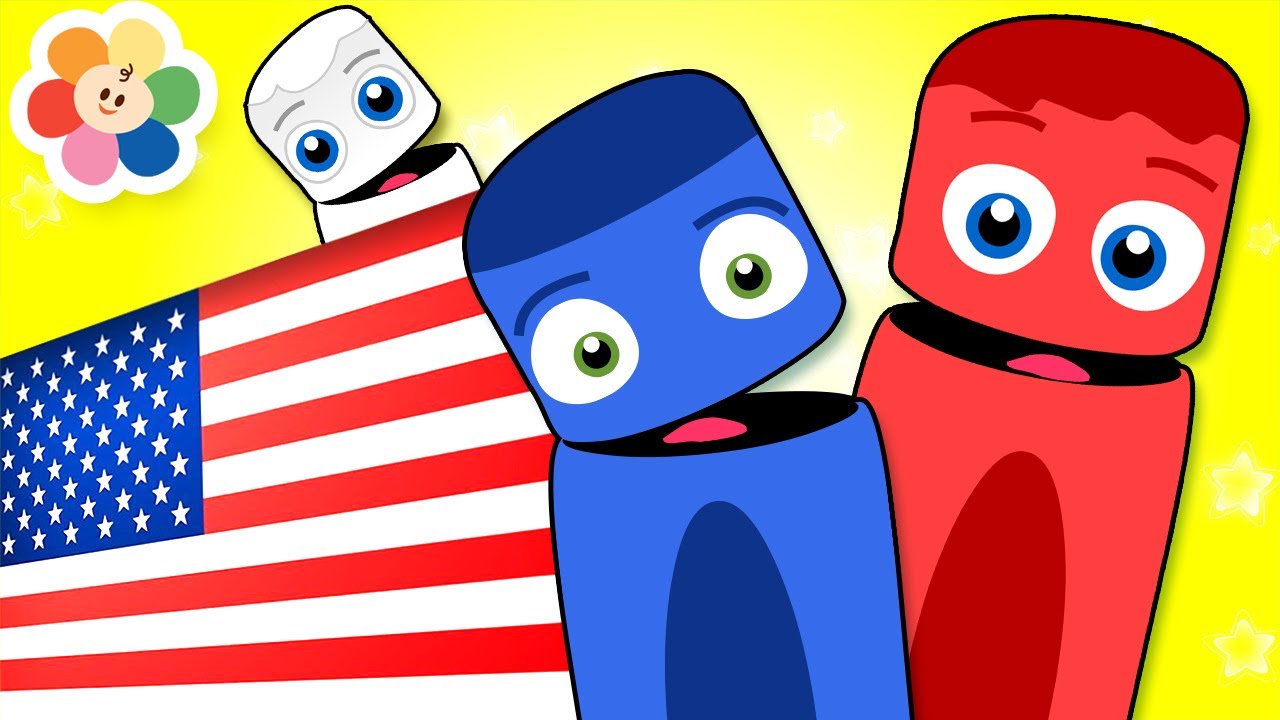 babyfirst toys Learn Colors for Children! | 4th of July Color Crew Special | Color Learning Videos from BabyFirst