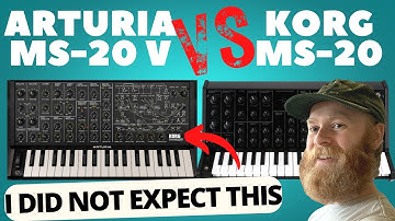 Korg MS-20 Mini Vs Arturia MS-20 V // Quick Demo Comparison