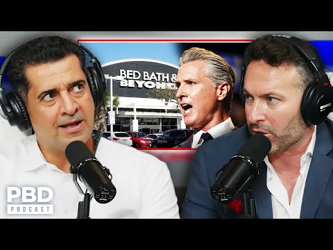Thumbnail for "Businesses NEED To Take A Stand" - Bed Bath & Beyond CEO TORCHES Newsom Over Anti-Business Policies