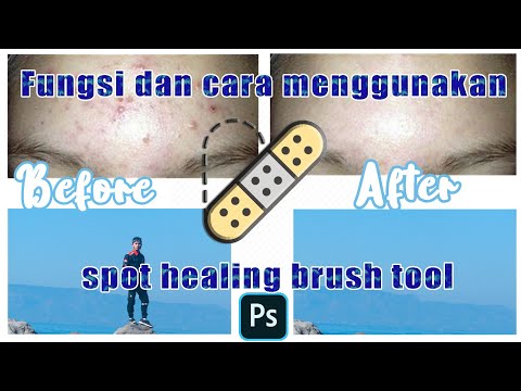 CARA MENGGUNAKAN SPOT HEALING BRUSH TOOL PADA PHOTOSHOP ...