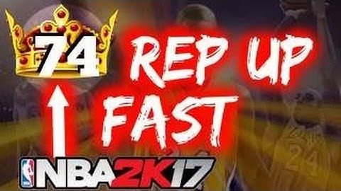 NBA 2K17 SECRET WAY REP UP FAST !!! WIN EVERY GAME AND NEVER LOSE !!!