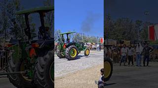 Mahindra 585 Vs John Deere5210 Tractor Tochan Video #viral #trending #farming #shorts #shortvideo