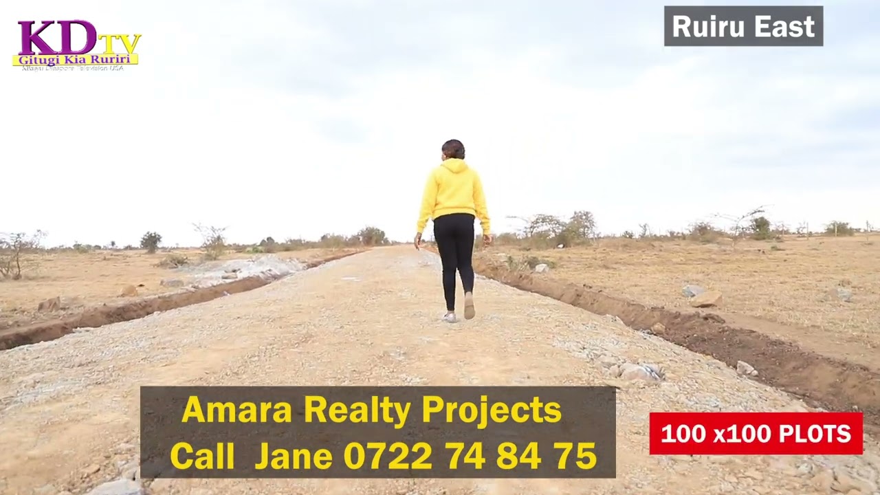 RUIRU EAST PLOTS WITH WATER,ROADS & FENCE WITH READY TITLES NEAR PROPOSED GREAT EASTERN  BYPASS
