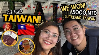 Let's to go TAIWAN 🇹🇼 travel tips and requirements | WE WON IN LUCKY LAND | Hotel in Ximending