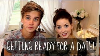 Zoella Helps Me Get Ready For A Date! | ThatcherJoe