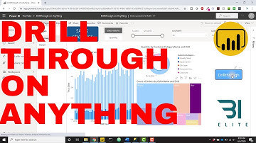 Power BI - Drillthrough on All Columns and Measures with a Single Field