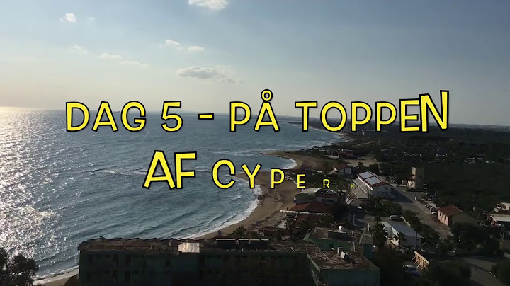 Efterårsferien til Cypern 2017