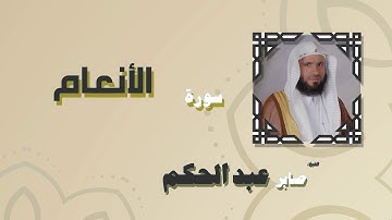 القران الكريم بصوت الشيخ صابر عبد الحكم | سورة الأنعام