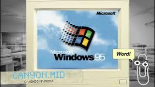 CANYON.MID  Progressive Rock Remix  (Illegal Operation Mix 2022)  [Windows 95 Nostalgia]
