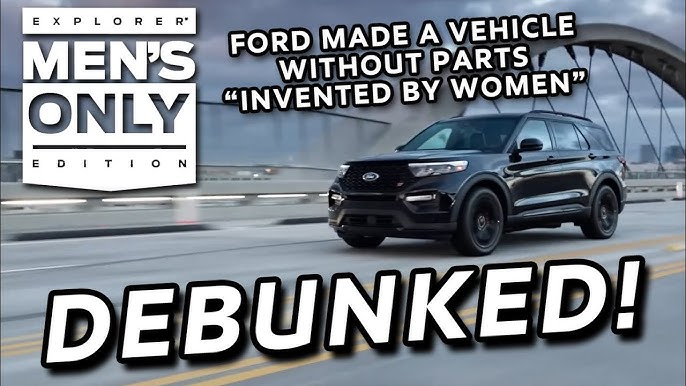 Introducing the Ford Explorer® Men's Only Edition
