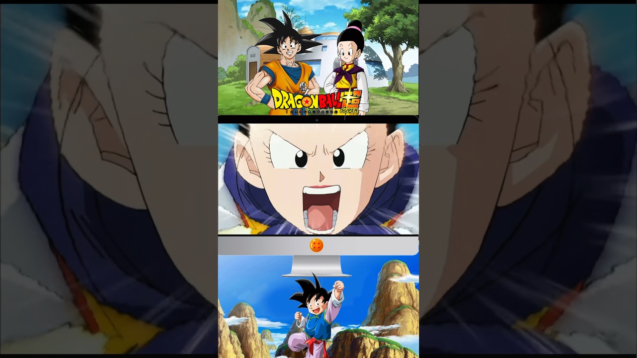 Goten says Chichi might be the strongest on the planet 🌎😂 