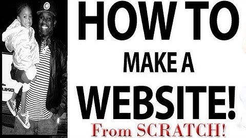 How to Build/Design/Make A WordPress Website from scratch! Part 1