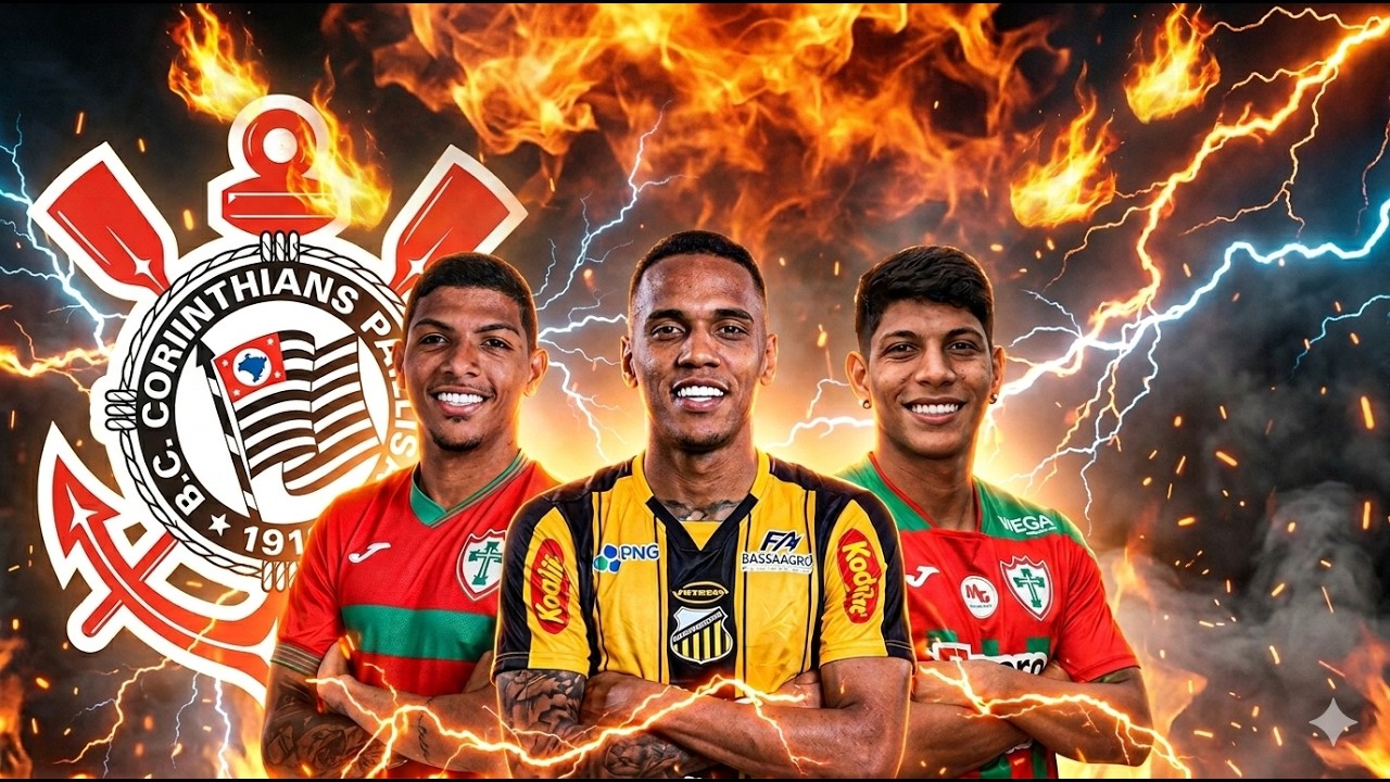 Corinthians Pode Contratar Mais 3 Reforços? Atualizado! Saiu Agora!