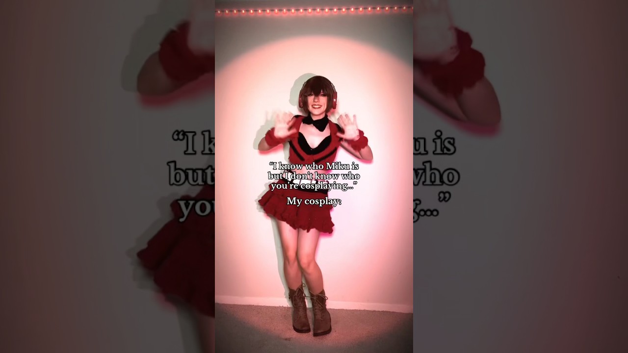 I’m shocked when a Miku fan doesn’t know a main 6 member 😭 #cosplayer #cosplay #meikocosplay #meiko