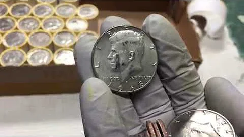 Coin Roll Hunting Half Dollars...more silver!