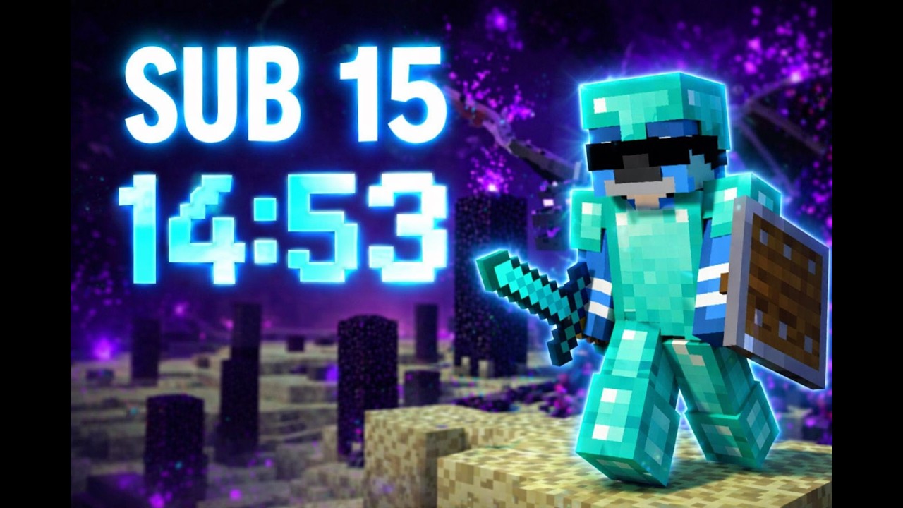 I Finally Beat Minecraft In 15 Minutes (It Took 3 Months) - YouTube
