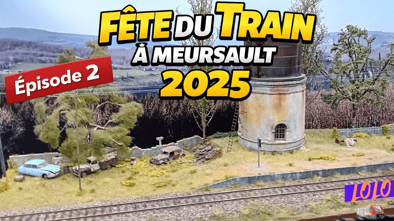 👉 INCROYABLE ! La Fête du Train à Meursault 2025 continue 🚂 | Épisode 2
