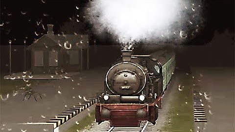 Train Sim - American Midwest Using Prussian T 18 at Rainy Night - Simulasi Kereta Api